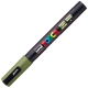Marker UNI POSCA PC-3M - zieleń khaki