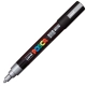 Marker UNI POSCA PC-5M - srebrny (Silver)