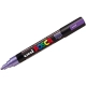 Marker UNI POSCA PC-5M - metaliczny fioletowy