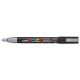 Marker UNI POSCA PC-3M - srebrny