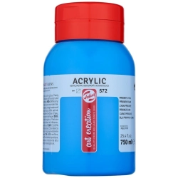 Farba akrylowa TALENS Art Creation 750 ml nr 572 - Primary Cyan