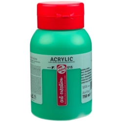 Farba akrylowa TALENS Art Creation 750 ml nr 615 - Emerald Green