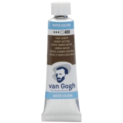 Farba akwarelowa VAN GOGH 10 ml nr 408 - Raw Umber