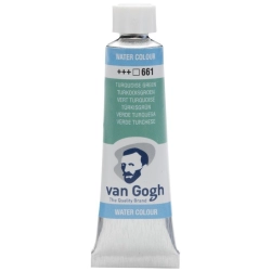 Farba akwarelowa VAN GOGH 10 ml nr 661 - Turquoise Green