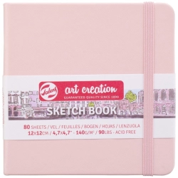 Szkicownik TALENS Art Creation 12x12 cm - Pastelowy Róż