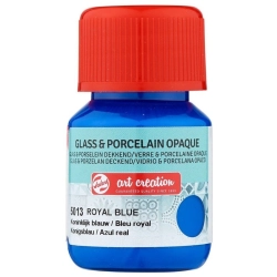 Farba do szkła i ceramiki TALENS Art Creation Glass & Porcelain Opaque 30 ml nr 5013 - Royal Blue