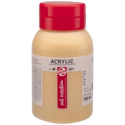 Farba akrylowa TALENS Art Creation 750 ml nr 801 - Gold