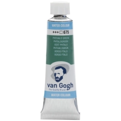 Farba akwarelowa VAN GOGH 10 ml nr 675 - Phthalo Green