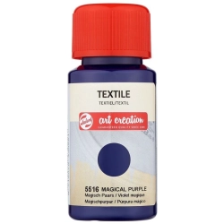 Farba do tkanin TALENS Art Creation Textile Colour 50 ml nr 5516 - Magical Purple