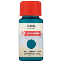 Farba do tkanin TALENS Art Creation Textile Colour 50 ml nr 6023 - Emerald Green