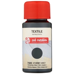 Farba do tkanin TALENS Art Creation Textile Colour 50 ml nr 7505 - Stormy Grey