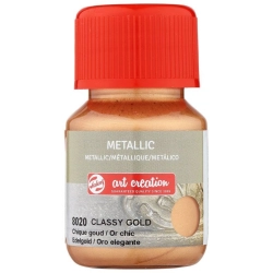 Farba akrylowa metaliczna TALENS Art Creation 30 ml nr 8020 - Classy Gold