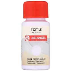 Farba do tkanin TALENS Art Creation Textile Colour 50 ml nr 5514 - Pastel Violet