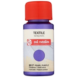 Farba do tkanin TALENS Art Creation Textile Colour 50 ml nr 8517 - Pearl Purple