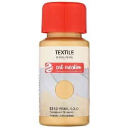 Farba do tkanin TALENS Art Creation Textile Colour 50 ml nr 8510 - Pearl Gold
