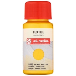 Farba do tkanin TALENS Art Creation Textile Colour 50 ml nr 8502 - Pearl Yellow