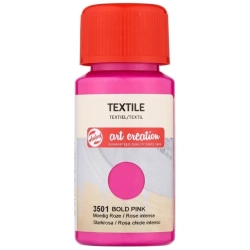 Farba do tkanin TALENS Art Creation Textile Colour 50 ml - Bold Pink