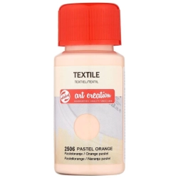 Farba do tkanin TALENS Art Creation Textile Colour 50 ml nr 2506 - Pastel Orange