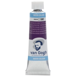 Farba akwarelowa VAN GOGH 10 ml nr 592 - Quinacridone Purple Red