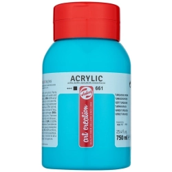 Farba akrylowa TALENS Art Creation 750 ml nr 661 - Turquoise Green