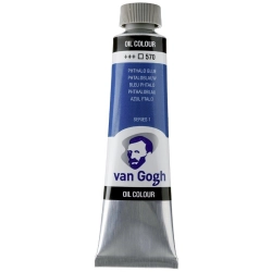 Farba olejna VAN GOGH 40 ml nr 570 - Phtalo Blue