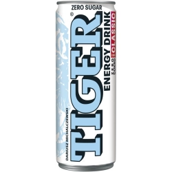 Napój energetyczny TIGER puszka 250ml. - classic ZERO [KAUCJA]