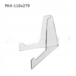 Stojak Ekspozytor / prezenter przedmiotów z plexi BZ-OfficeShow PK4-110x279 110x279