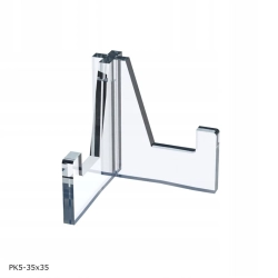 Stojak Ekspozytor / prezenter przedmiotów z plexi BZ-OfficeShow PK5-35x35 35x35