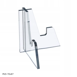 Stojak Ekspozytor / prezenter przedmiotów z plexi BZ-OfficeShow PK5-70x87 70x87