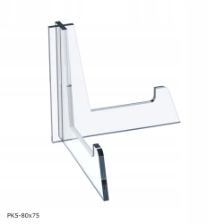 Stojak Ekspozytor / prezenter przedmiotów z plexi BZ-OfficeShow PK5-80x75 80x75