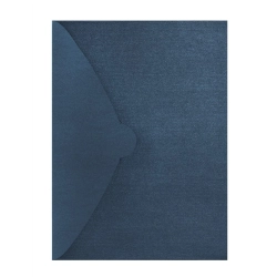 Teczka ozdobna kopertowa GALERIA PAPIERU op.5 - kopertowa metalizowana granatowa Teczka ozdobna kopertowa GALERIA PAPIERU op.5 - kopertowa metalizowana granatowa