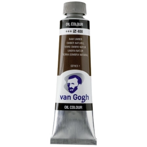 Farba olejna VAN GOGH 40 ml nr 408 - Umbra Naturalna