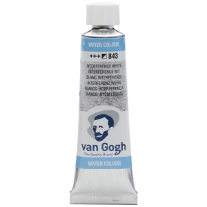 Farba akwarelowa VAN GOGH 10 ml nr 843 - Interference White