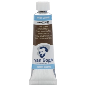 Farba akwarelowa VAN GOGH 10 ml nr 408 - Raw Umber