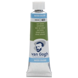 Farba akwarelowa VAN GOGH 10 ml nr 623 - Sap Green