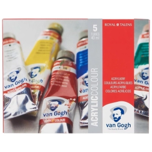 Zestaw farb akrylowych VAN GOGH 5 x 40 ml