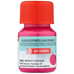 Farba do szkła i ceramiki TALENS Art Creation Glass & Porcelain Opaque 30 ml - Bright Fuchsia