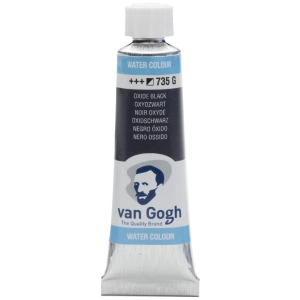 Farba akwarelowa VAN GOGH 10 ml nr 735 - Oxide Black
