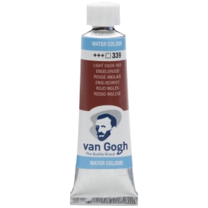 Farba akwarelowa VAN GOGH 10 ml nr 339 - Light Oxide Red