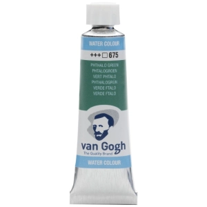 Farba akwarelowa VAN GOGH 10 ml nr 675 - Phthalo Green
