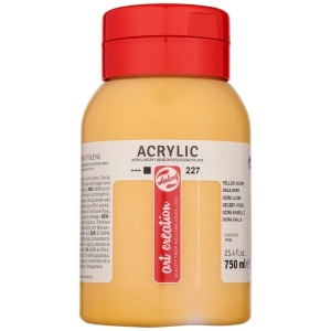 Farba akrylowa TALENS Art Creation 750 ml nr 227 - Yellow Ochre