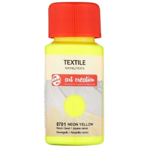 Farba do tkanin TALENS Art Creation Textile Colour 50 ml nr 8701 - Neon Yellow