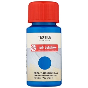 Farba do tkanin TALENS Art Creation Textile Colour 50 ml nr 5024 - Turquoise Blue