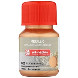 Farba akrylowa metaliczna TALENS Art Creation 30 ml nr 8020 - Classy Gold