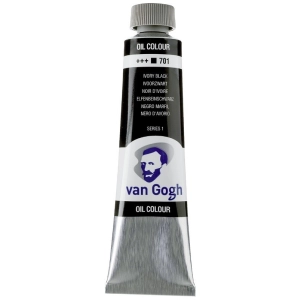 Farba olejna VAN GOGH 40 ml nr 701 - Ivory Black