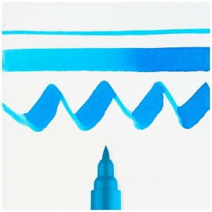 Pisak akwarelowy ECOLINE Brush Pen - Cyjanowy