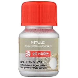 Farba akrylowa metaliczna TALENS Art Creation 30 ml nr 8015 - Shiny Silver