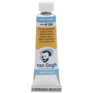 Farba akwarelowa VAN GOGH 10 ml nr 269 - Azo Yellow Medium
