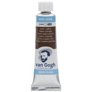 Farba akwarelowa VAN GOGH 10 ml nr 409 - Burnt Umber