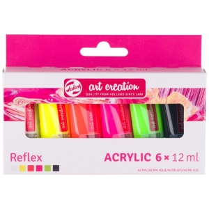 Zestaw farb akrylowych TALENS Art Creation 6 x 12 ml - Reflex